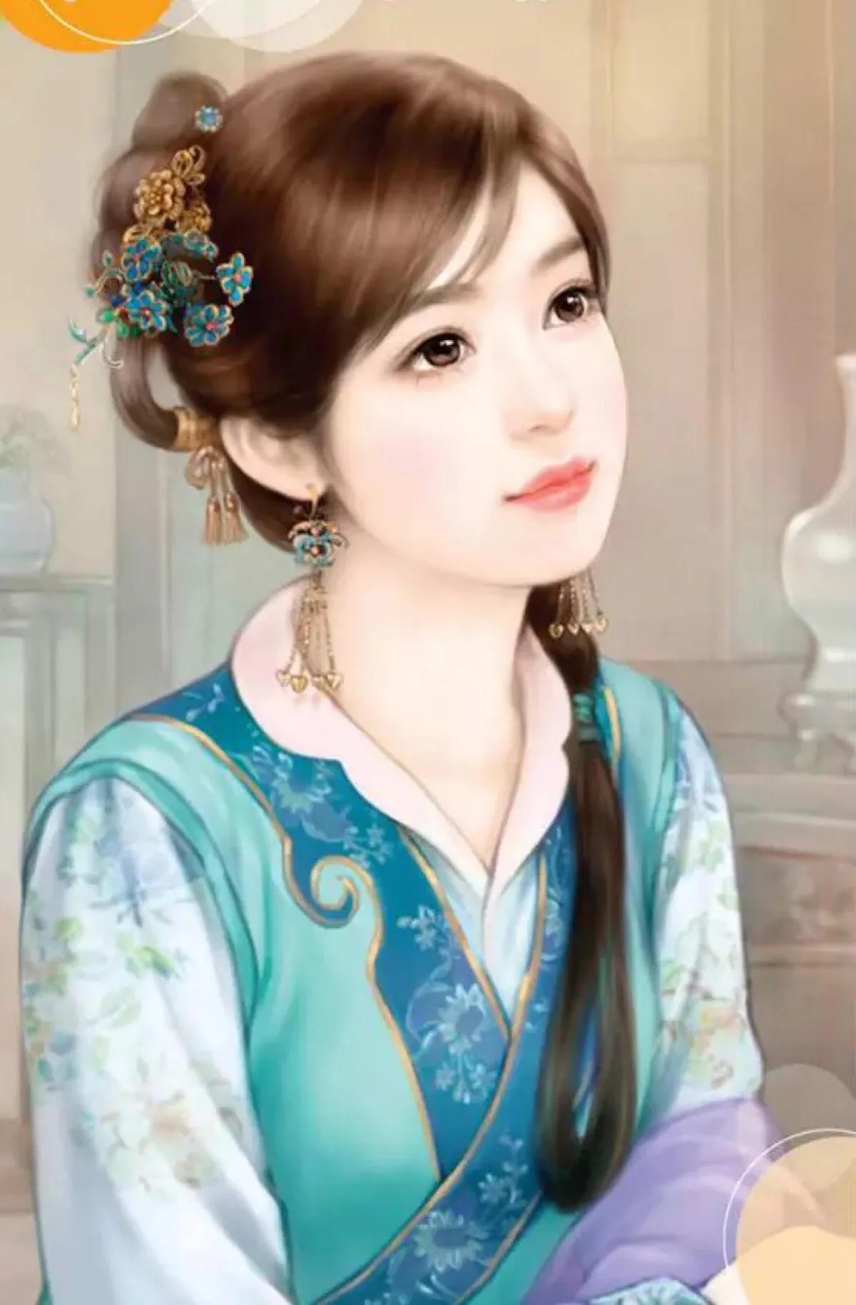 精美手绘手机壁纸古装演员,唐嫣古装高清壁纸