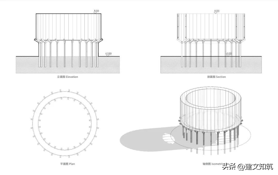 【荐筑】竞赛三等奖丨扬州小调：扬州三湾公园建筑设计/立木设计