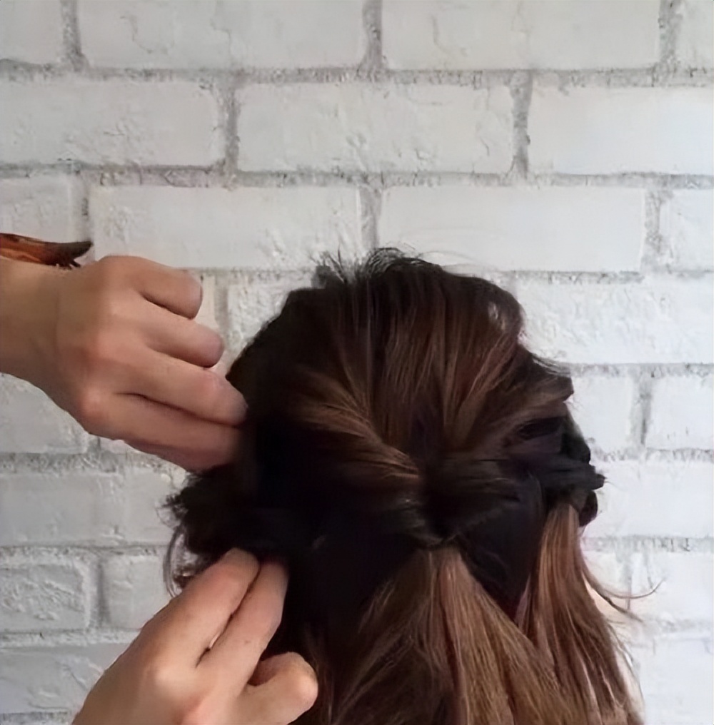 短发编发高中,小学短发编发