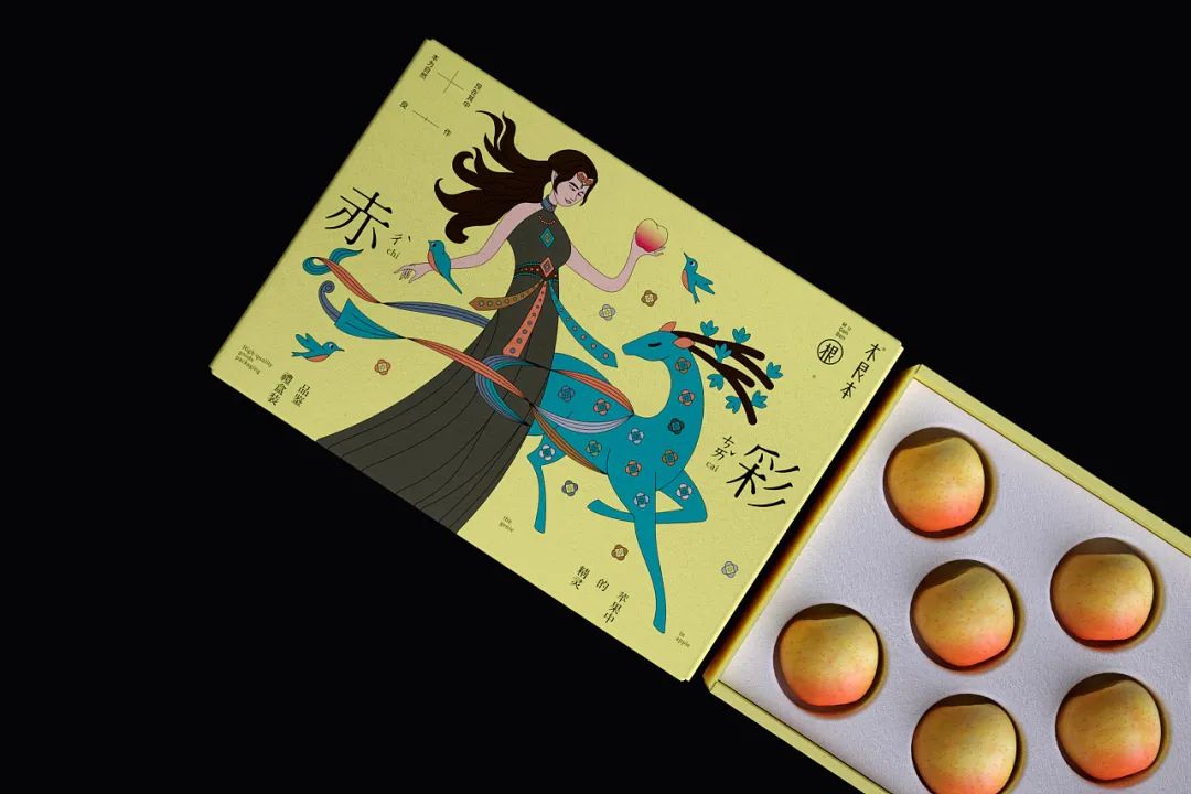 水果包装这样设计也很秀色可餐,夏日感十足的水果包装设计