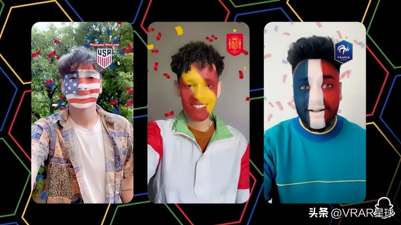 AR助力世界杯！打开Snapchat世界杯滤镜，为心爱的球队加油吧