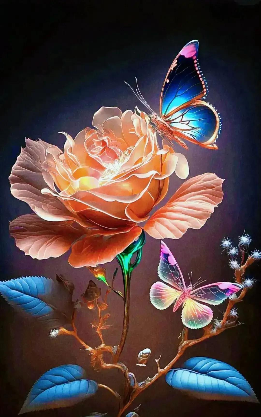 花朵盛开绚丽多彩让人赏心悦目,多姿多彩的花令人心情愉悦