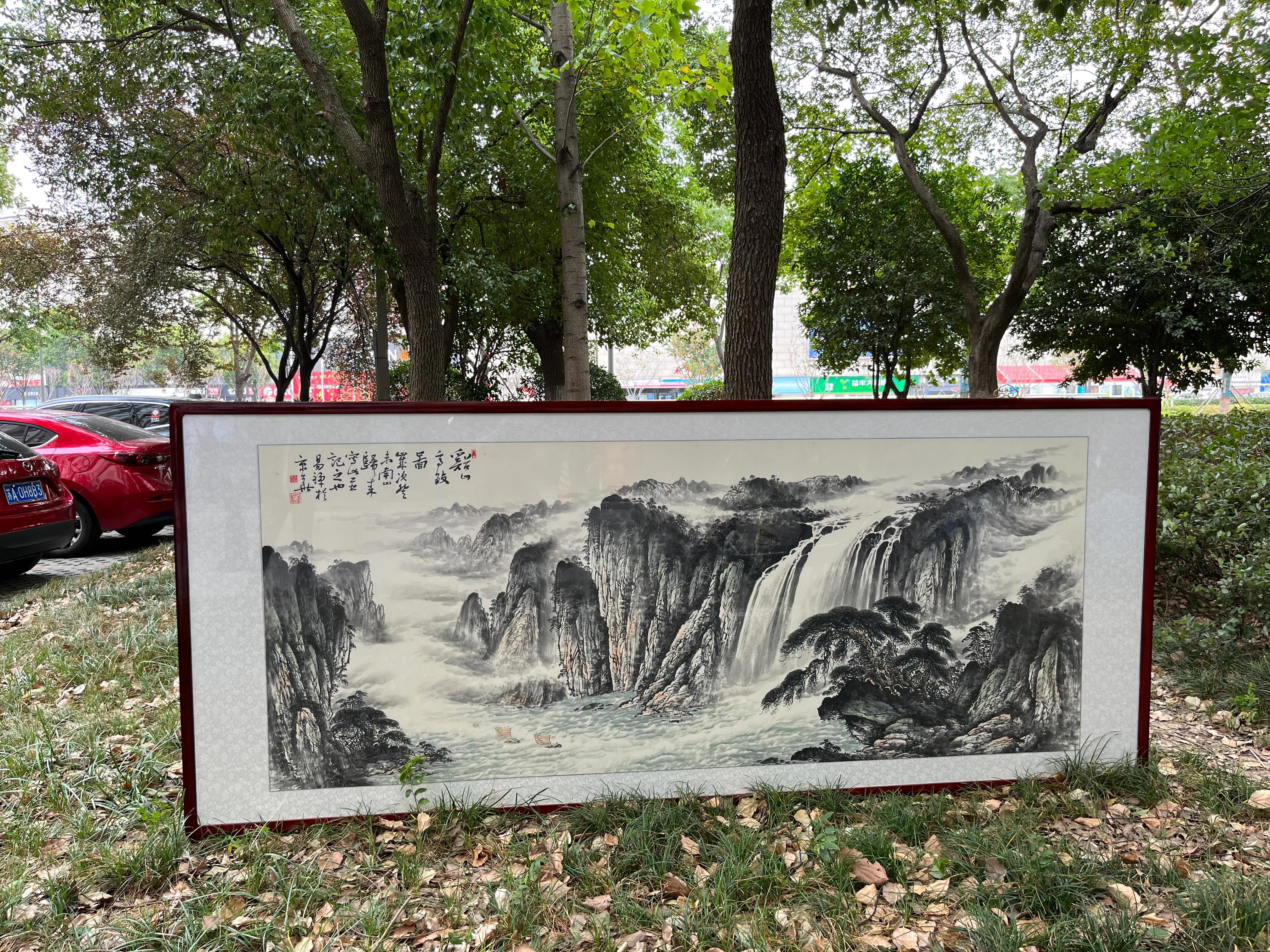 南京江北十字绣装裱,南京哪里有裱字裱画的地方