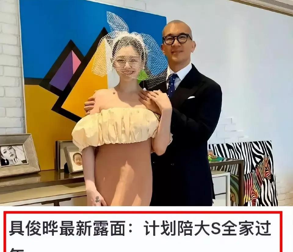 韩媒评论曝大s具俊晔,台媒评大s具俊晔带小孩回韩国