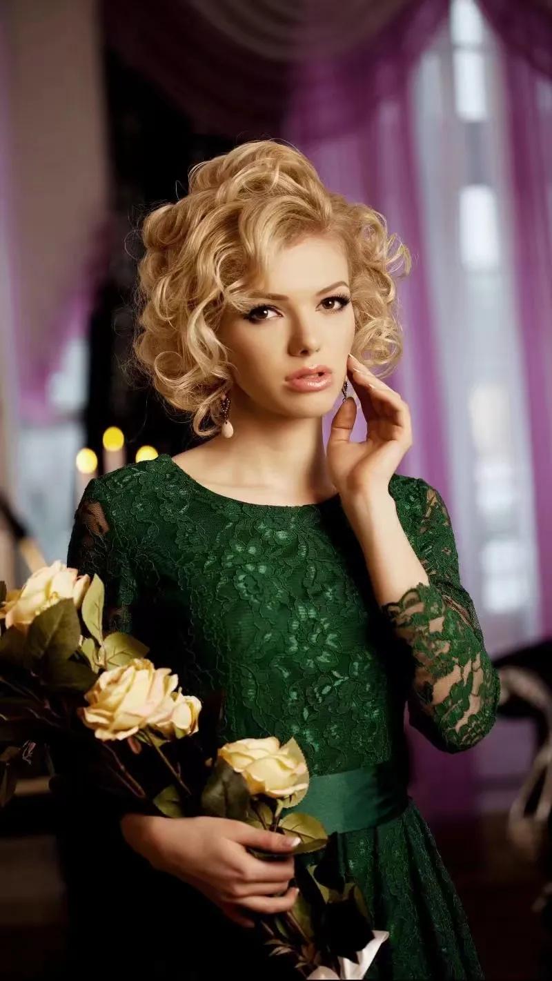 外国艺术照写真造型,精灵妆艺术照国外