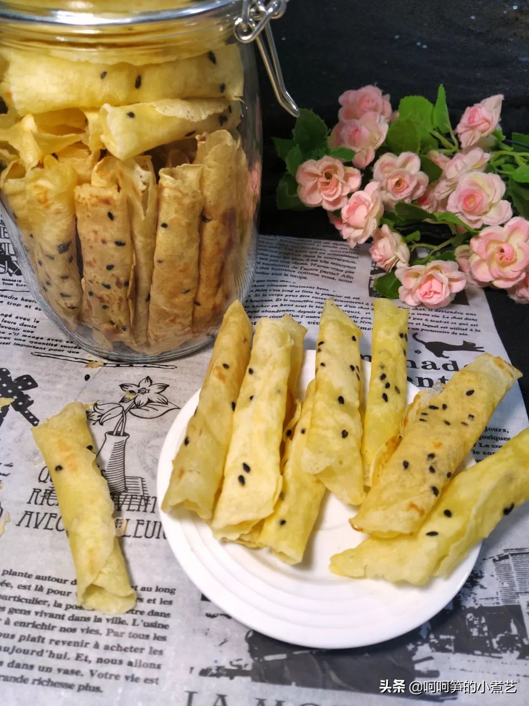 平底锅如何做蛋卷全过程,平底锅蛋卷的做法不用油纸