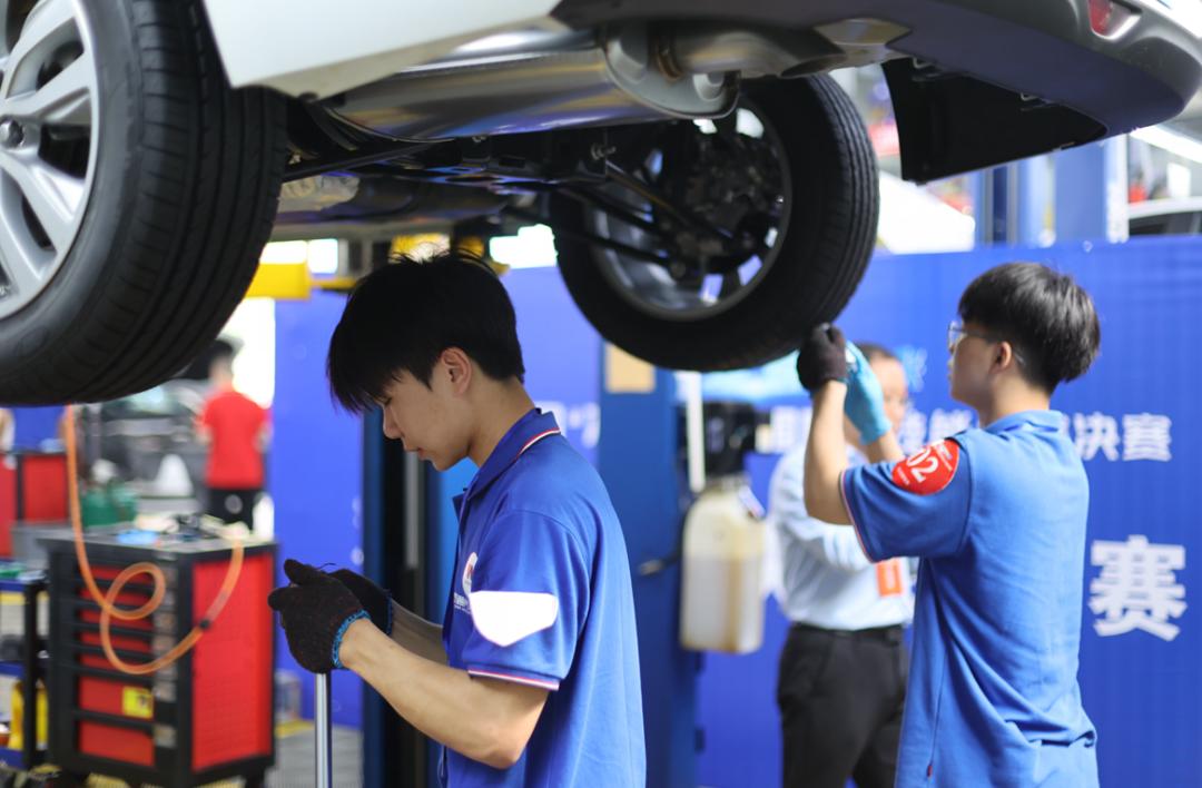 全国万通杯技能大赛,第二届全国职业技能大赛江西展区