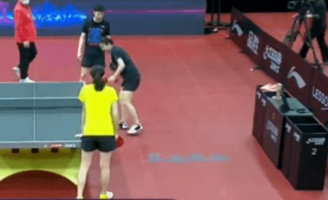 陈梦孙颖莎世乒赛决赛陈梦哭了吗,陈梦脚趾受伤治疗