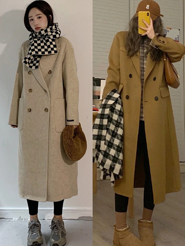 冬季裤穿搭街拍,喇叭牛仔裤怎么穿搭街拍