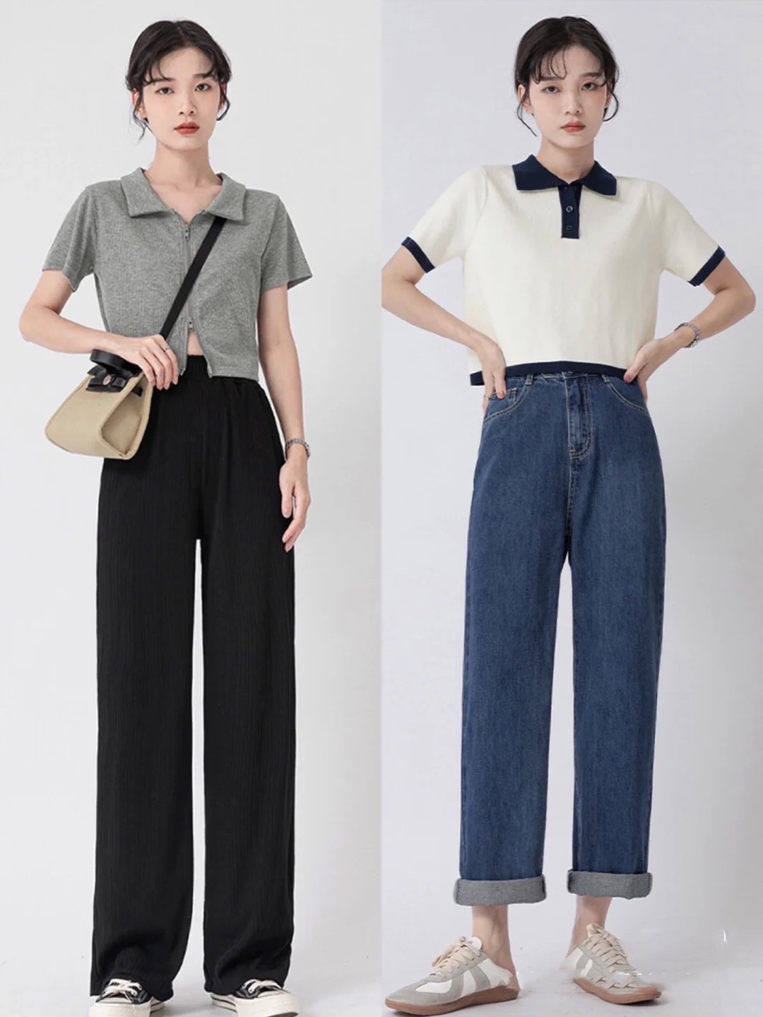 微胖小个子女生显高显瘦技巧,显瘦微胖小个子女毛衣