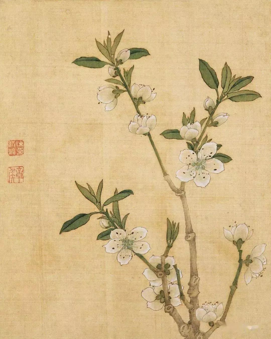 明陈洪绶人物山水花鸟册,陈洪绶明山水高士花鸟册页