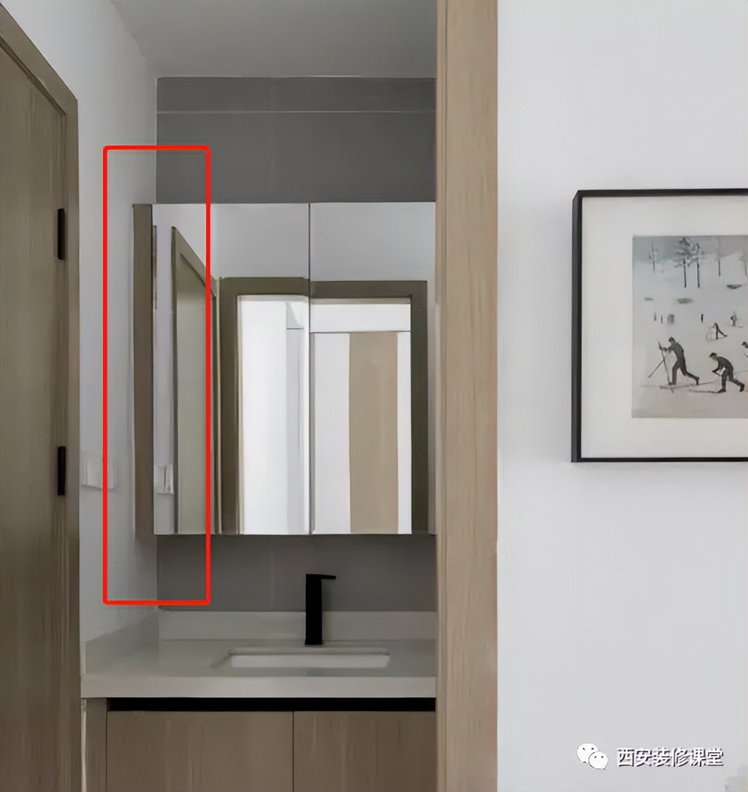 镜柜翻车,镜柜安装翻车