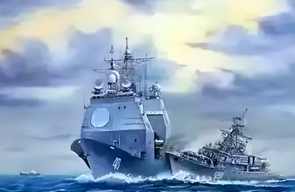 苏州舰与美舰相距多远,双方航母相距多远为安全距离