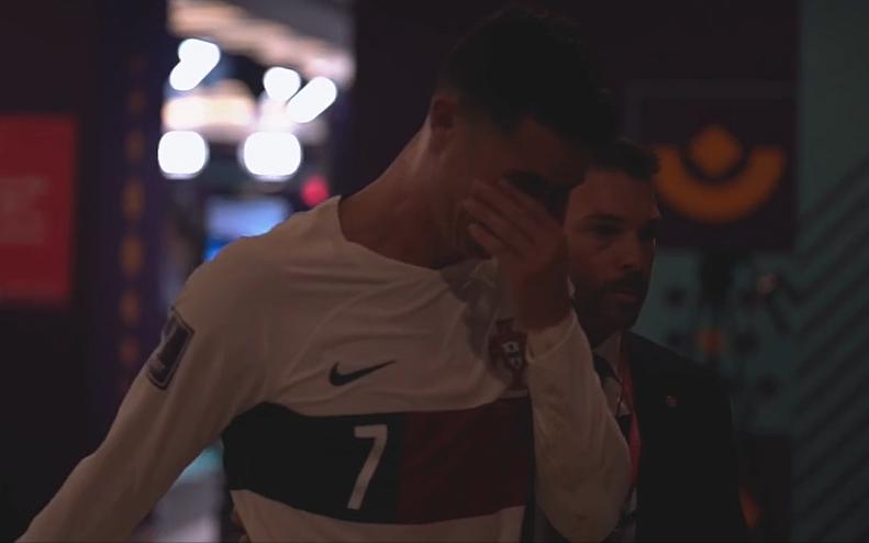 葡萄牙0-1摩洛哥退场后的c罗,葡萄牙0-1摩洛哥期间c罗的表现