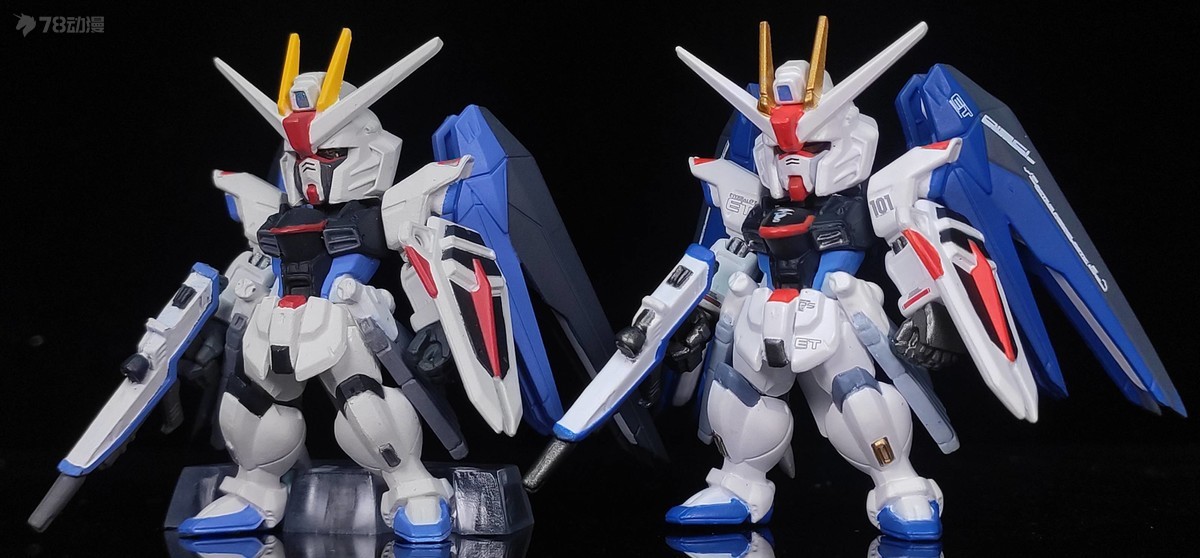 78民间测评：食玩FW新GCCORE自由高达高达中国计划版