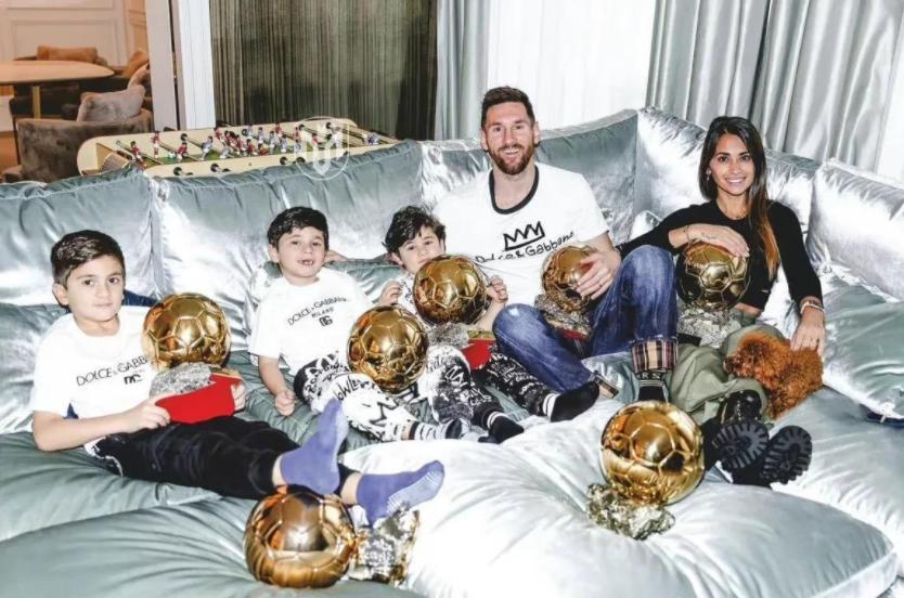 球王梅西有多伟大,球王梅西的三个儿子足球天赋