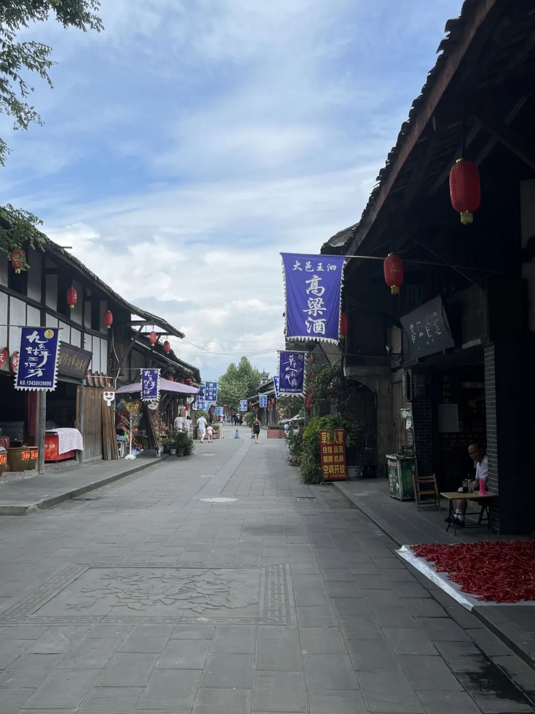 曾经繁华的小镇老街,曾经繁华的码头