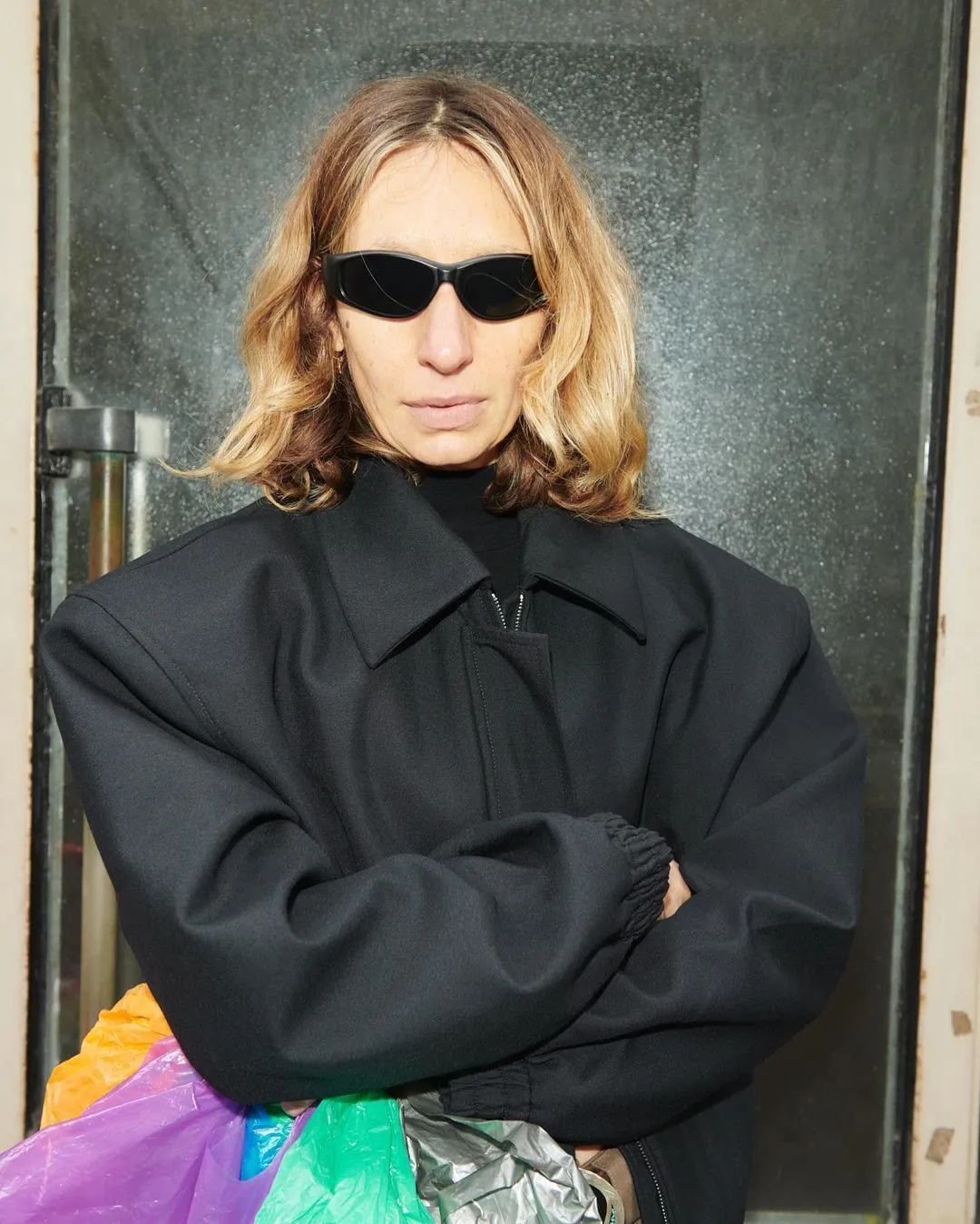 狂飙同款夹克真皮,狂飙衣服同款女套装