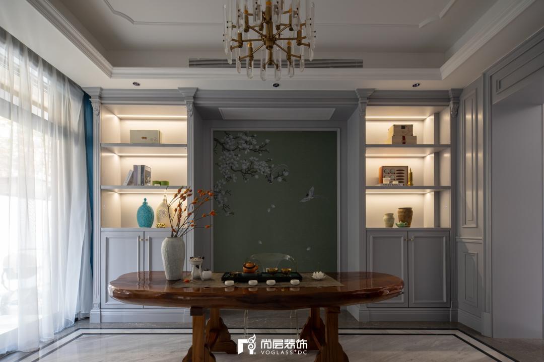 私藏这潋滟人间色:650㎡法式轻奢院墅,慢享生活温情