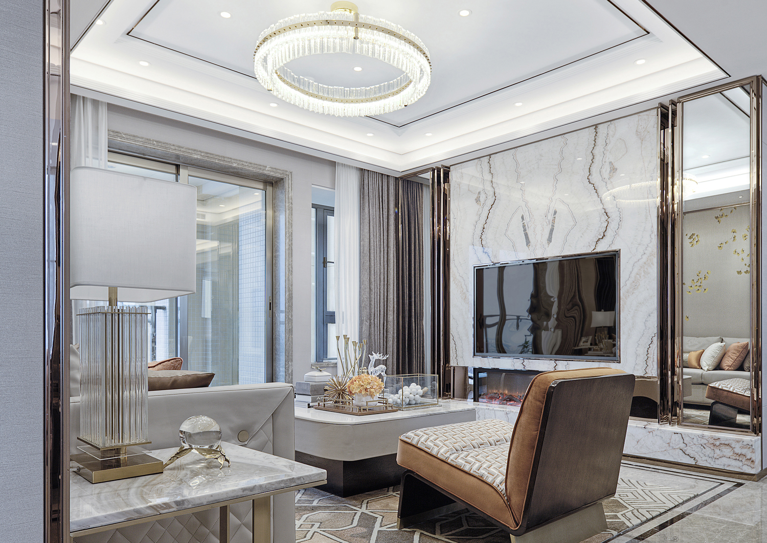 100款卧室背景墙装修效果图,最耐看的轻奢背景墙