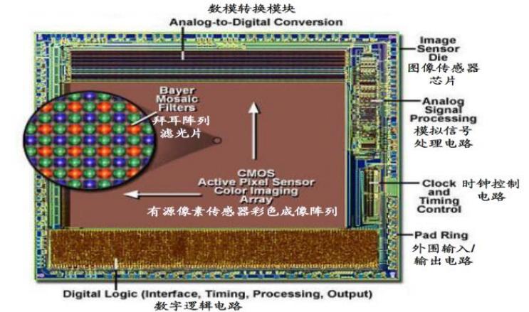 cmos图像传感器及其工作原理,常见的cmos图像传感器