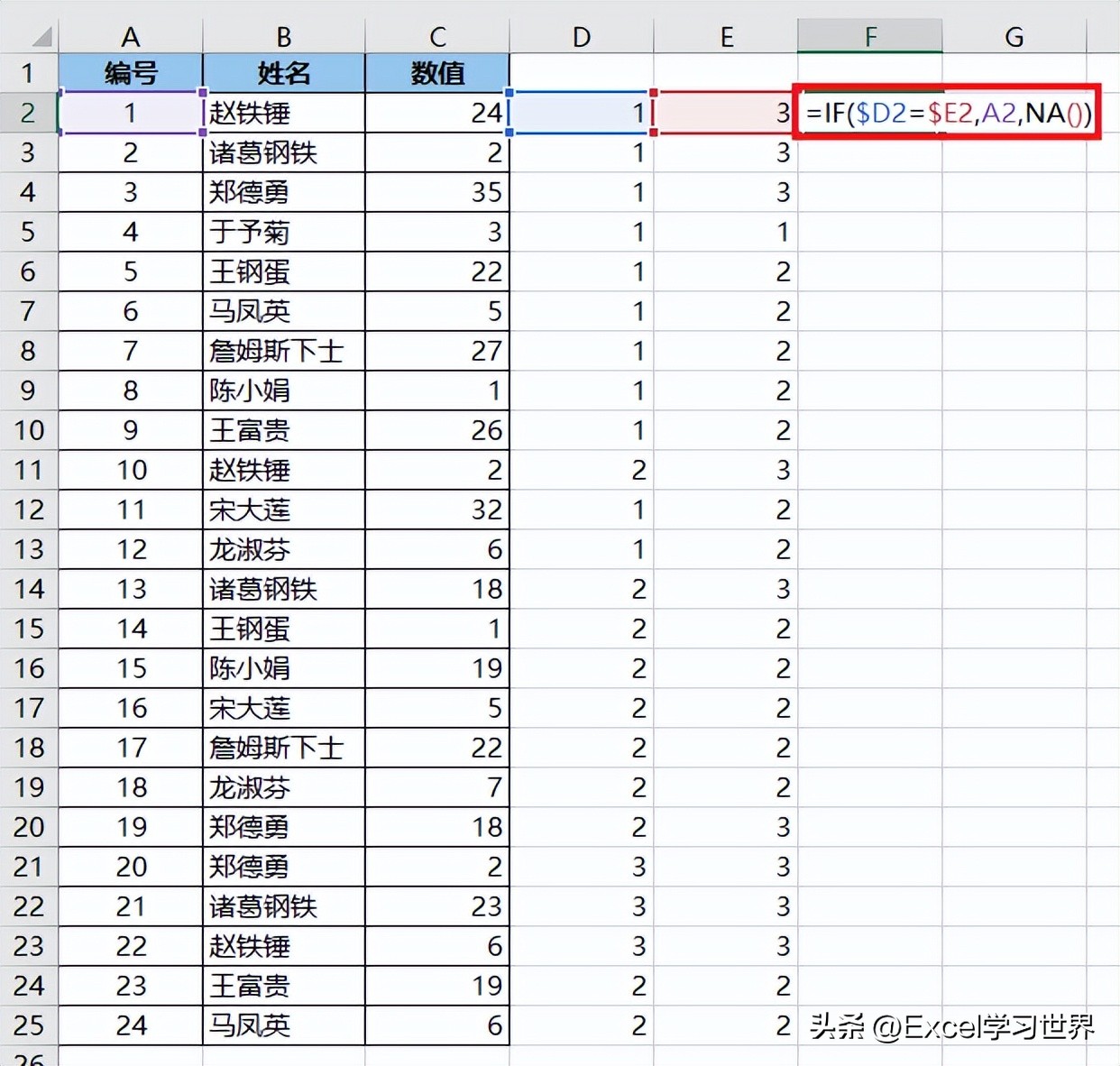 excel函数公式大全横向数据变竖向,excel100个常用技巧函数公式操作