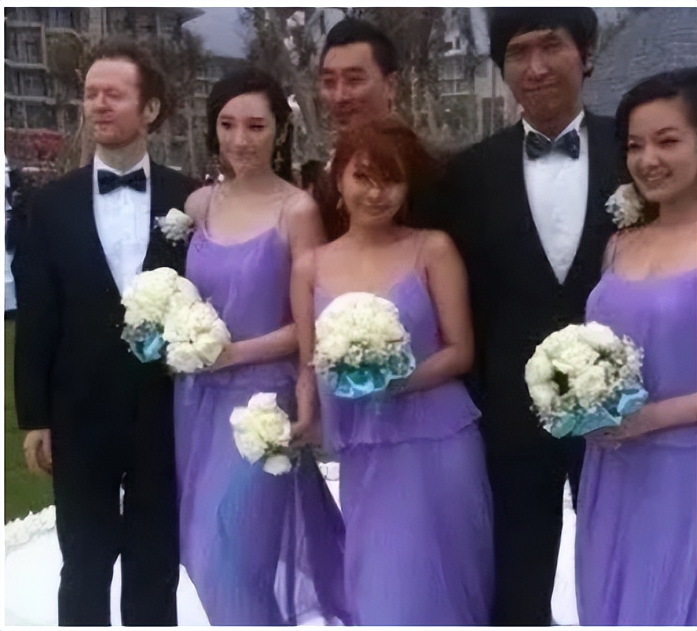 汪小菲和大s的婚礼,汪小菲大s海边婚纱照片