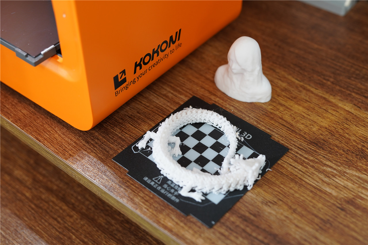 kokoniec2智能3d打印机白色,kokoni3d打印机ec2怎么样