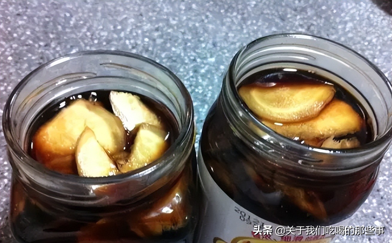 醋泡姜养生必备,醋泡姜有神奇功效
