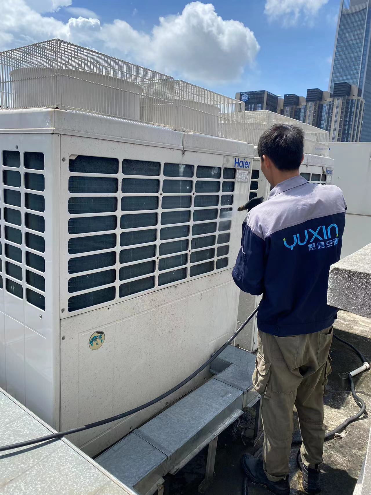 海尔中央空调显示e06是什么故障,海尔中央空调e6缺氟故障