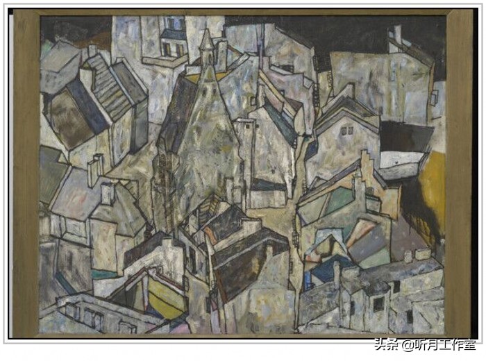 欧洲各国画家名画四棵树作品,20世纪现代派名画赏析