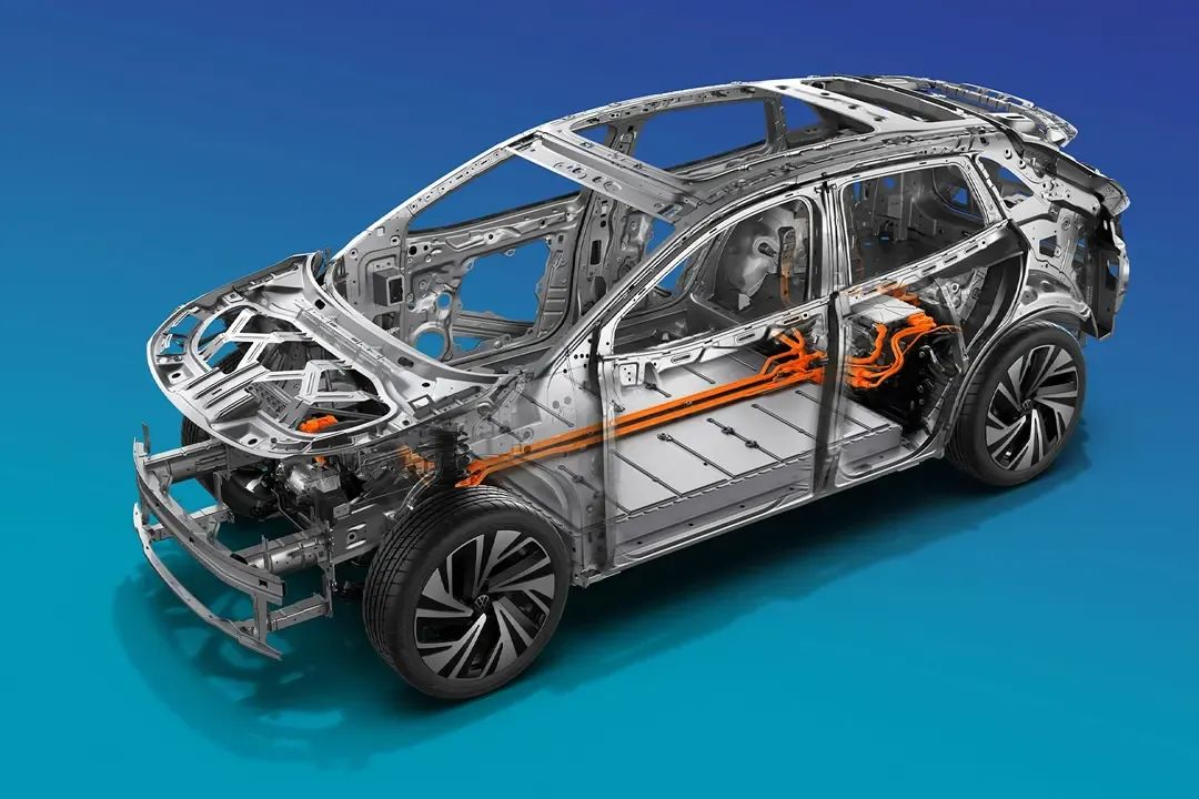 大众id4x事故现场,大众id4x车祸