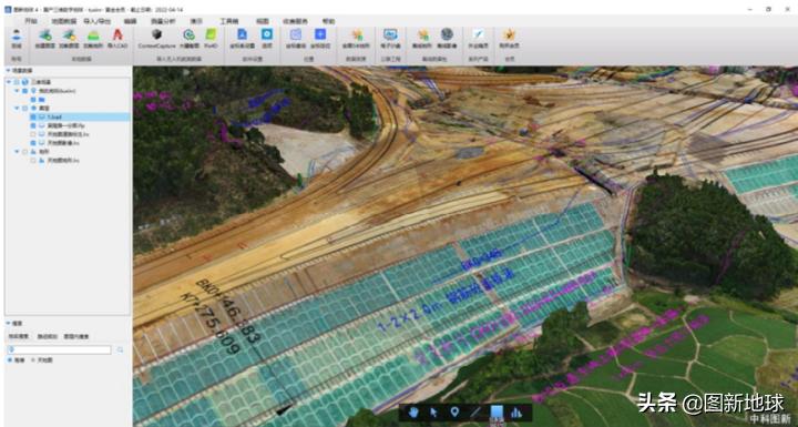 如何将cad导入卫星地图,坐标导入cad的方法看偏移量