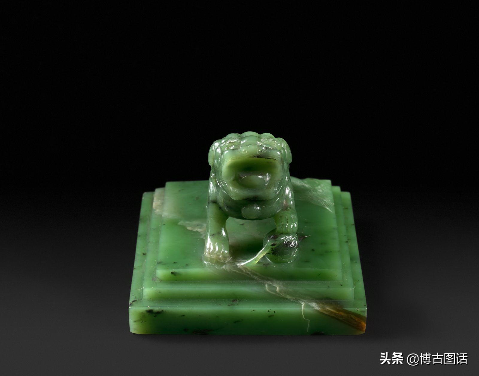 乾隆玉玺72万,乾隆青玉玉玺拍卖72万