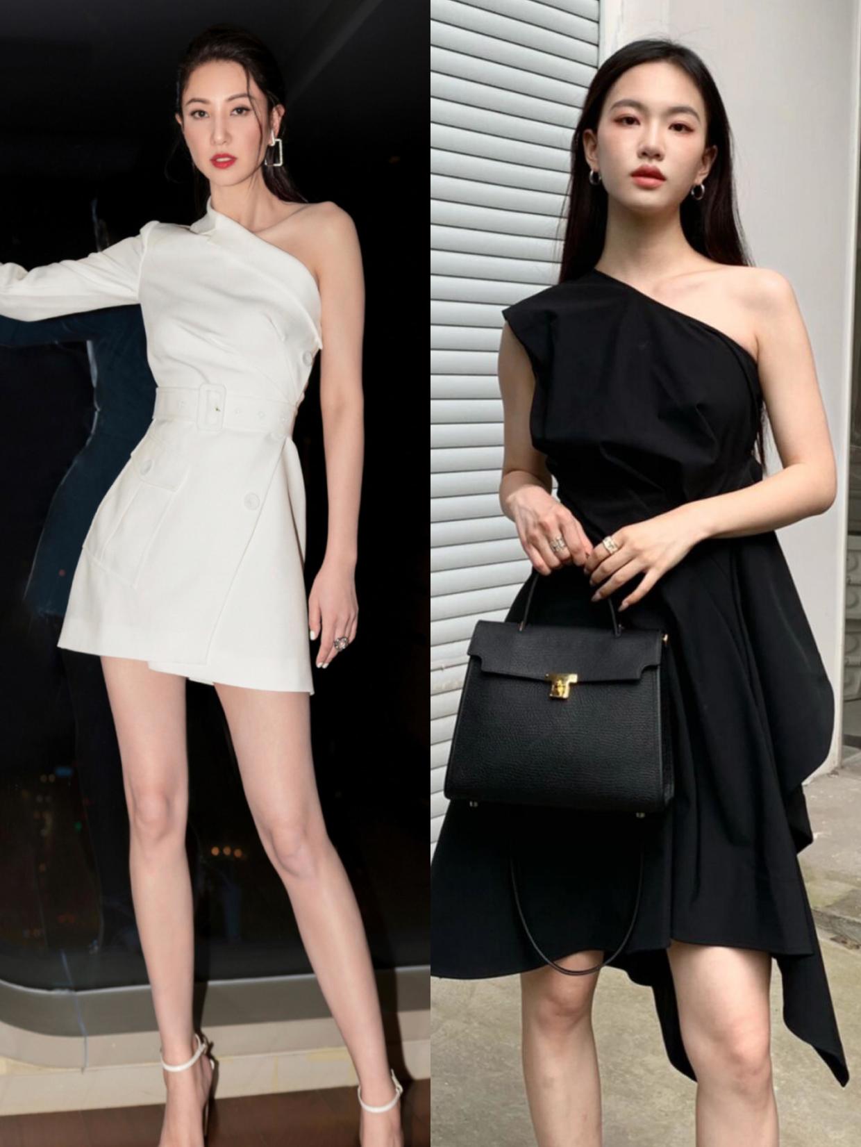 夏日优雅永不过时时尚气质连衣裙,简约连衣裙夏天高级感