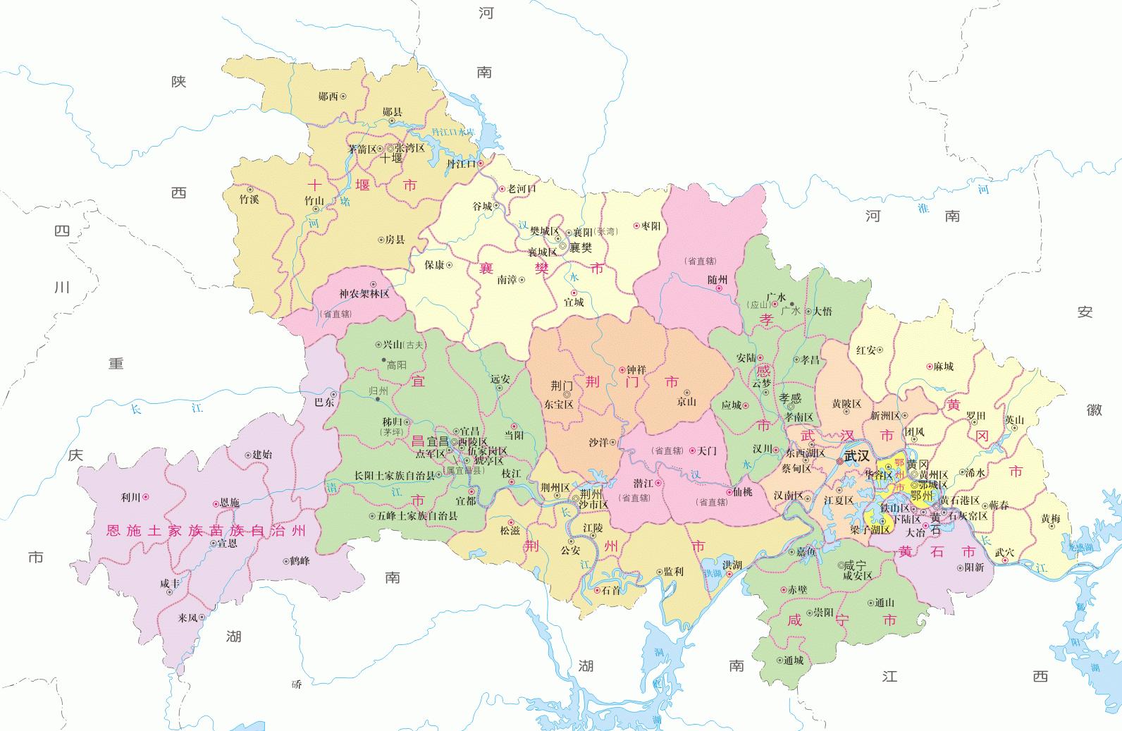 新洲｜武汉市东北部，长江中游北岸，大别山余脉南端，秦，为邾邑