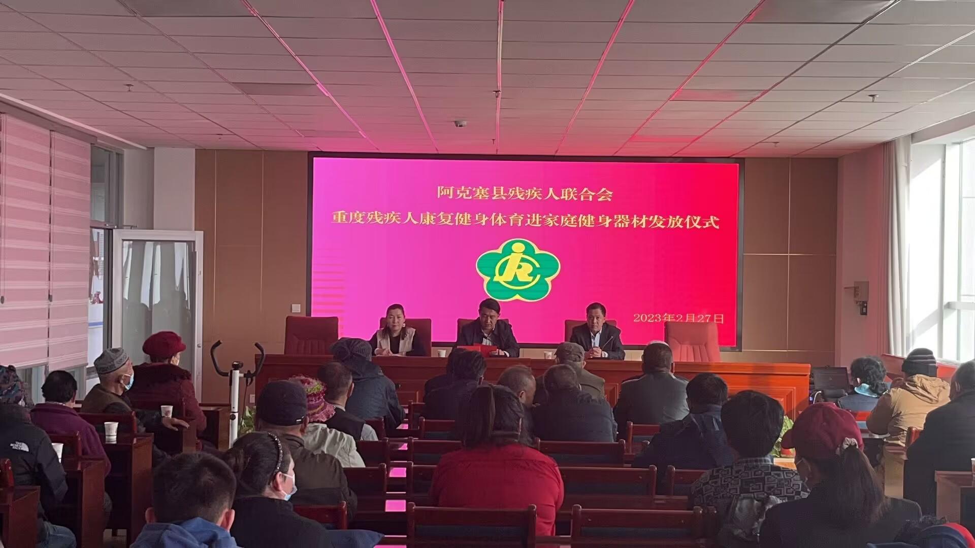 推进残疾人康复服务,残疾人健康运动专用器材