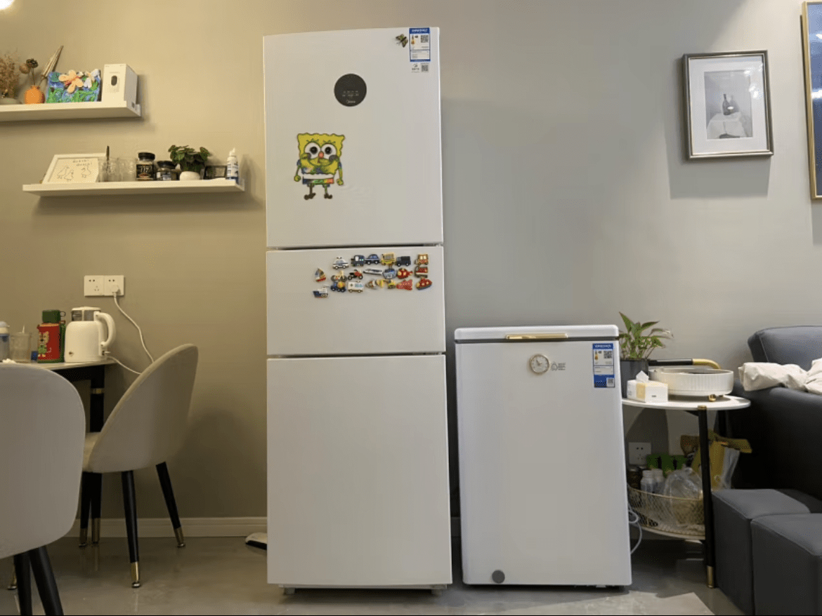 超能囤物的冰箱,美的家用囤货小冰箱