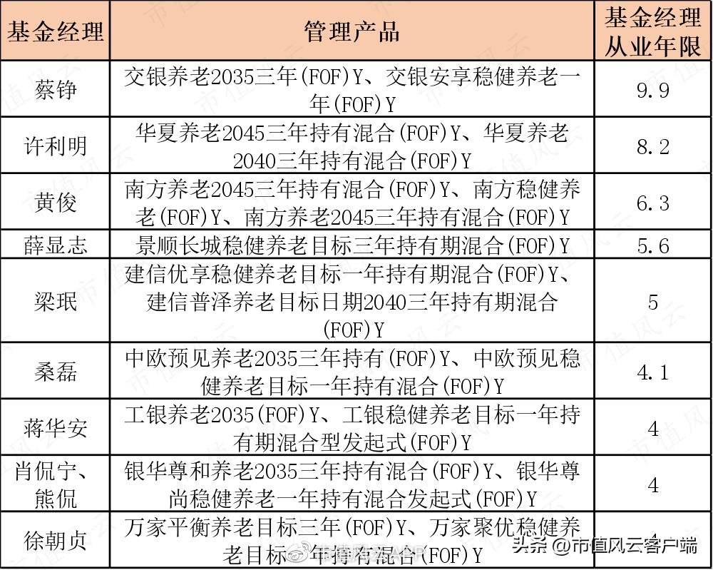 养老基金哪个基金经理管理得好,个人养老金基金etf