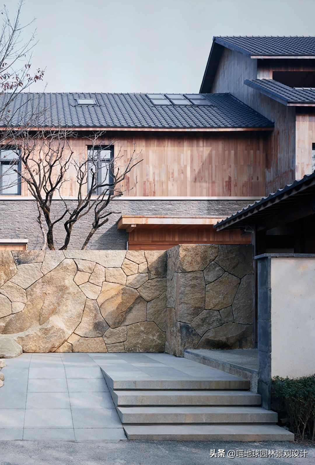 别墅庭院大门入口设计效果图,别墅庭院花园效果图大全集