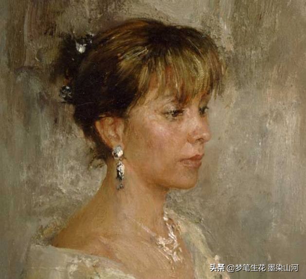 高清油画静物大师作品,欣赏超写实人物油画