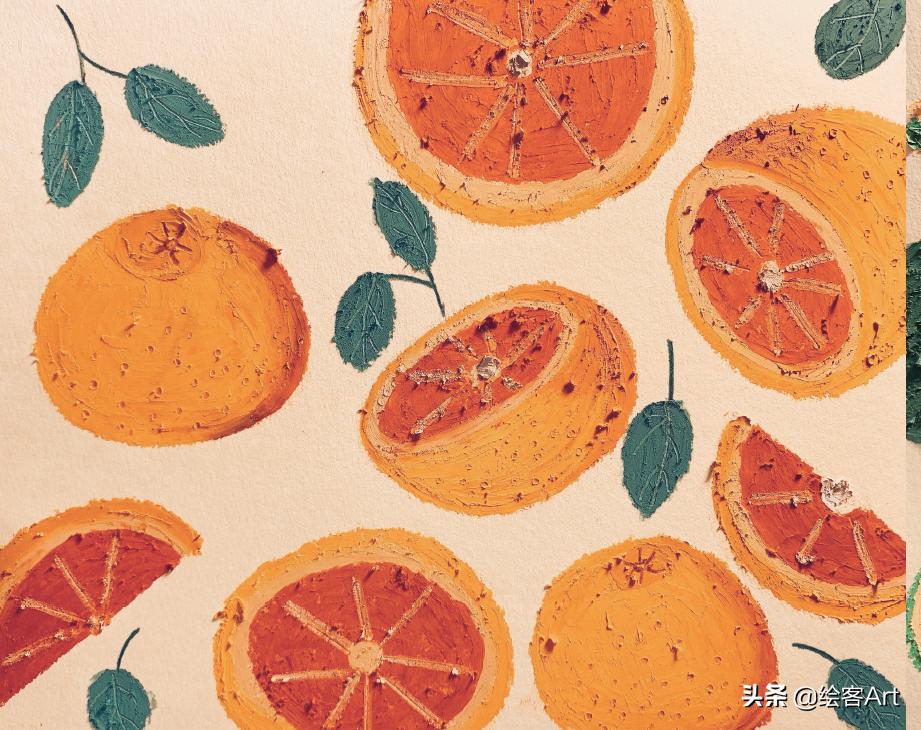 治愈了一切的不可爱图片,油画棒森系小清新插画