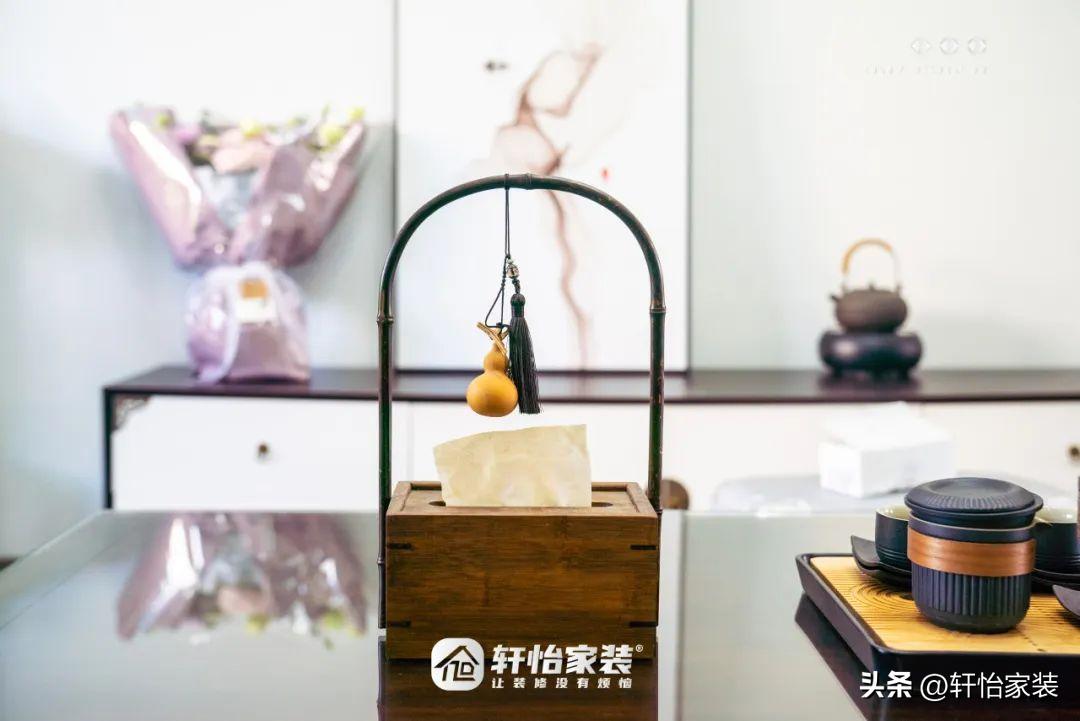 轩怡实景|DNA觉醒！这套新中式就没不想存的图