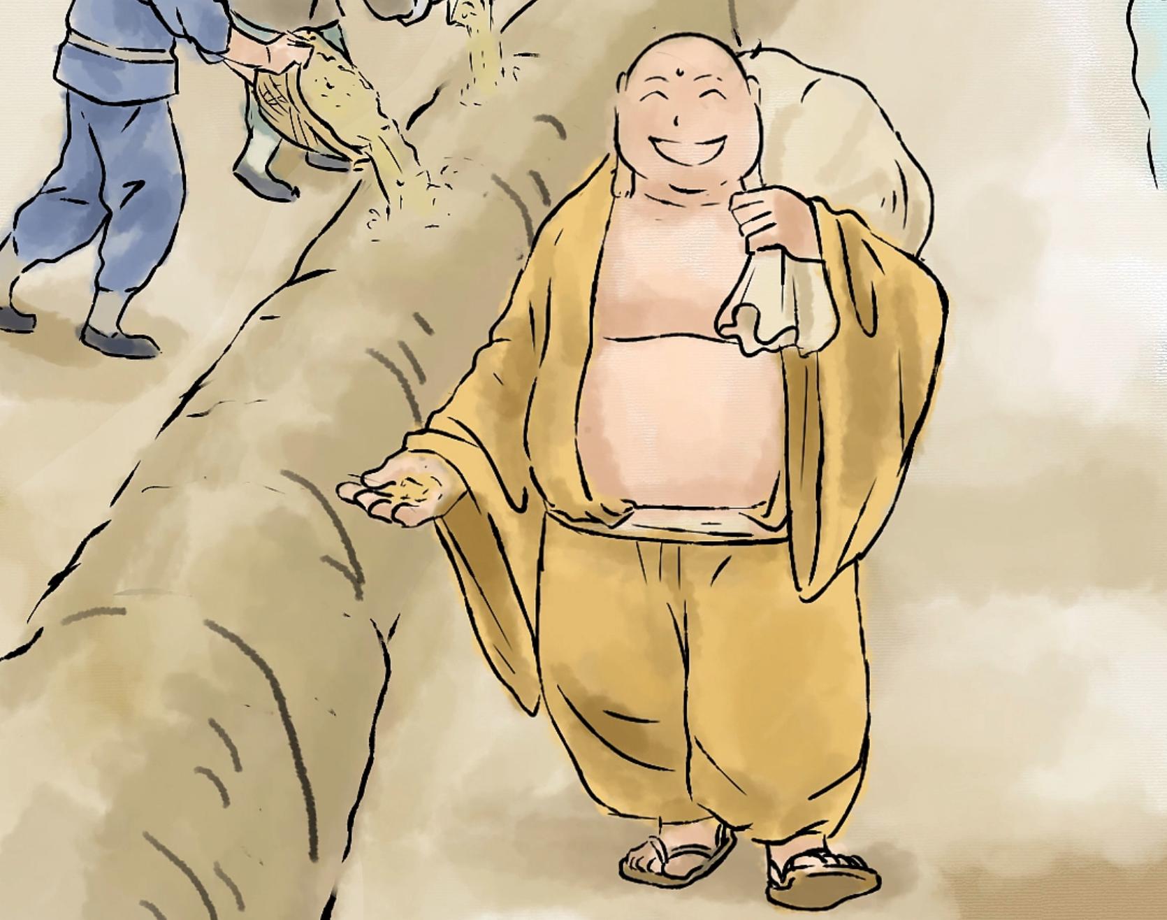 弥勒佛当家的故事,弥勒佛祖传奇故事