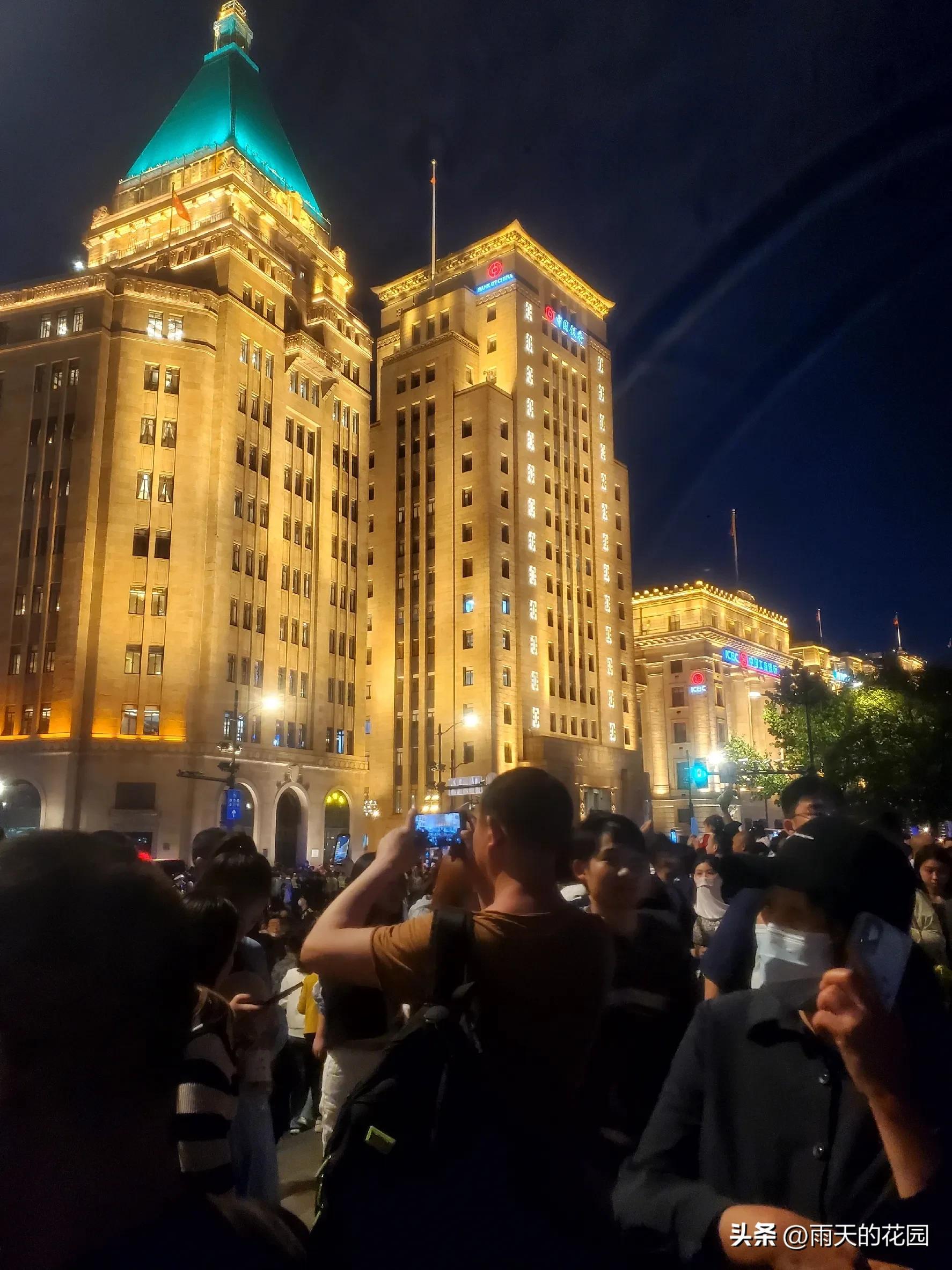 五一的上海外滩,五一带大家一起看风景