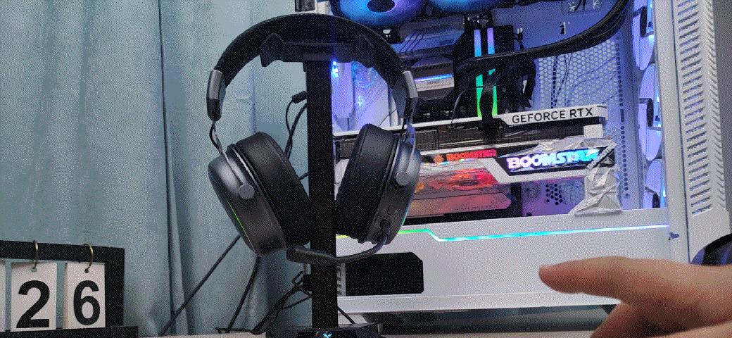 雷柏vh800蓝牙耳机打和平精英实测,雷柏rapoovm700无线蓝牙游戏耳机