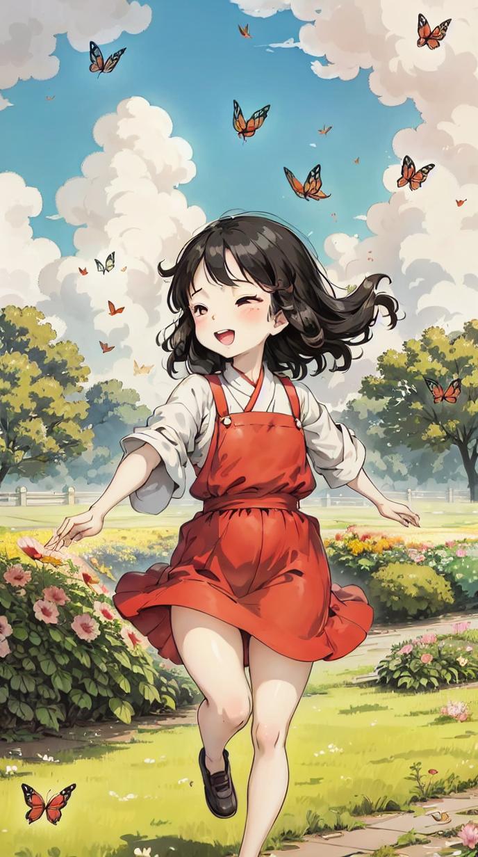 春天到了公园里百花齐放鸟语花香,美丽的花园里常年洋溢着欢声笑语