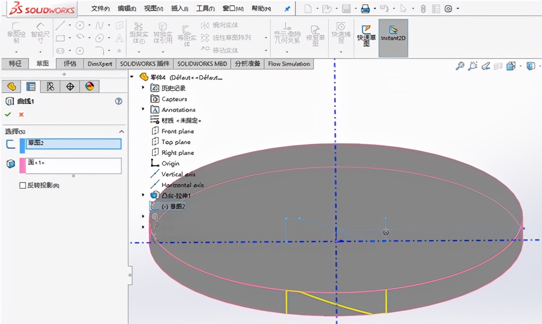 简单的solidworks螺丝建模,solidworks样条曲线3d建模