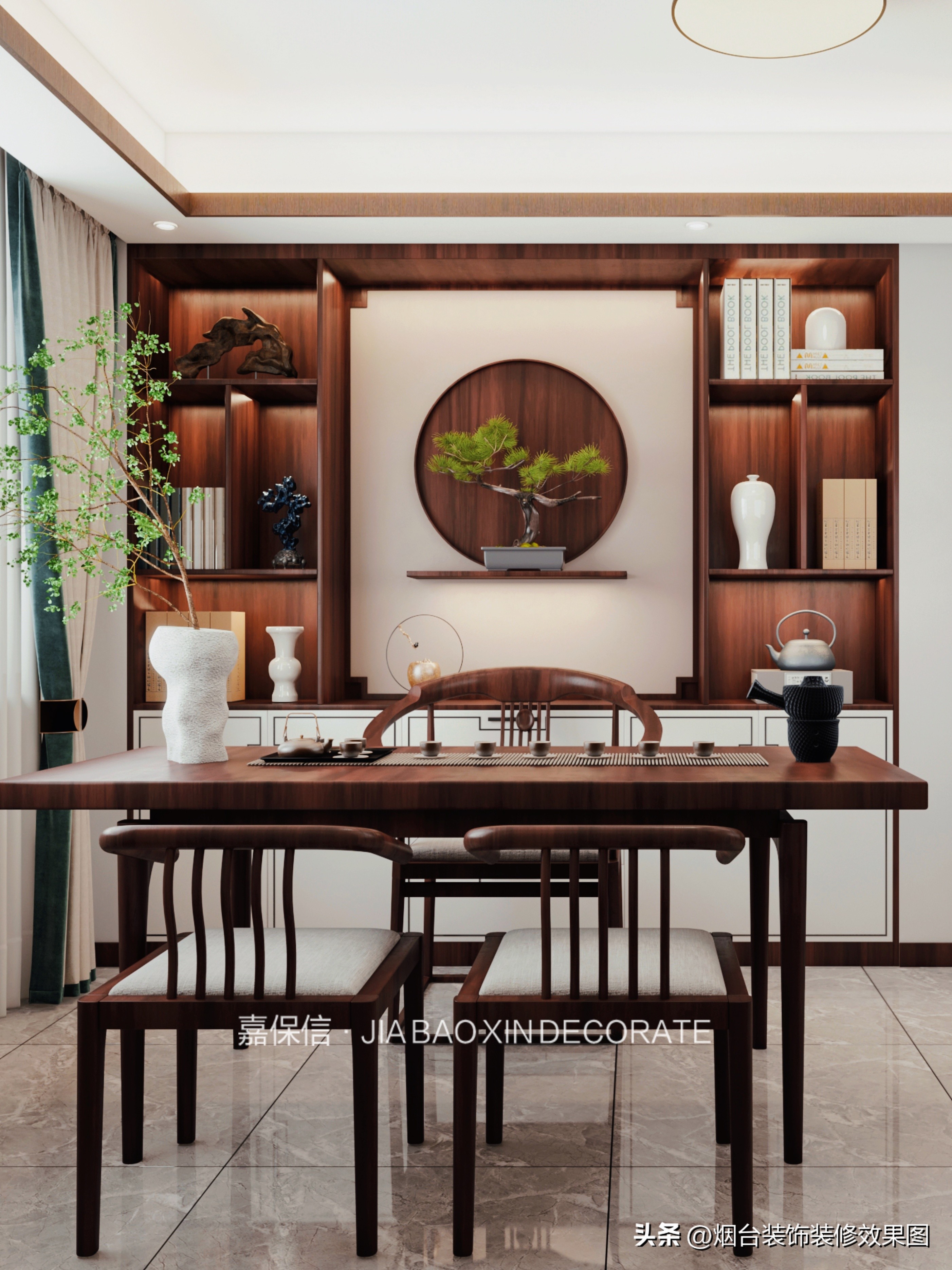 汤泉世家140平样板间,汤泉世家213平米别墅装修