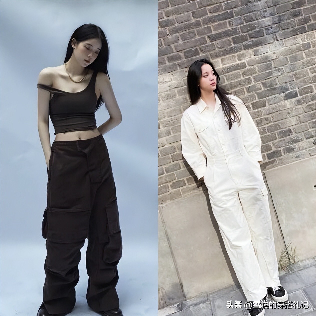 无意间火了的裤子,突然爆火的黑色裤装